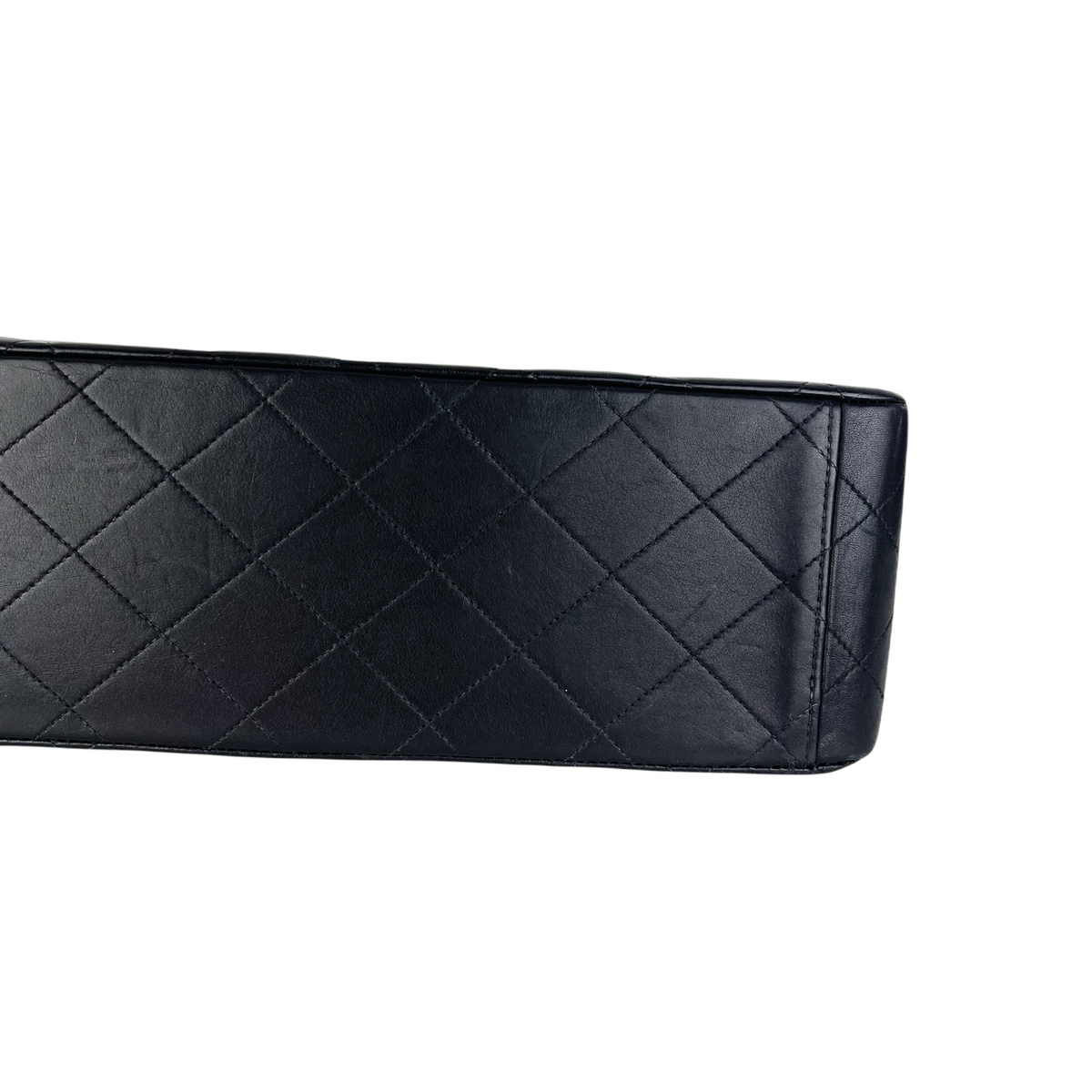 Jumbo XL Flap Lambskin Leather Black GHW