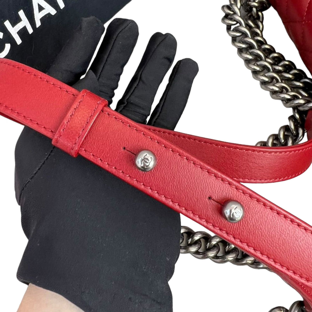 Large Boy Lambskin RHW