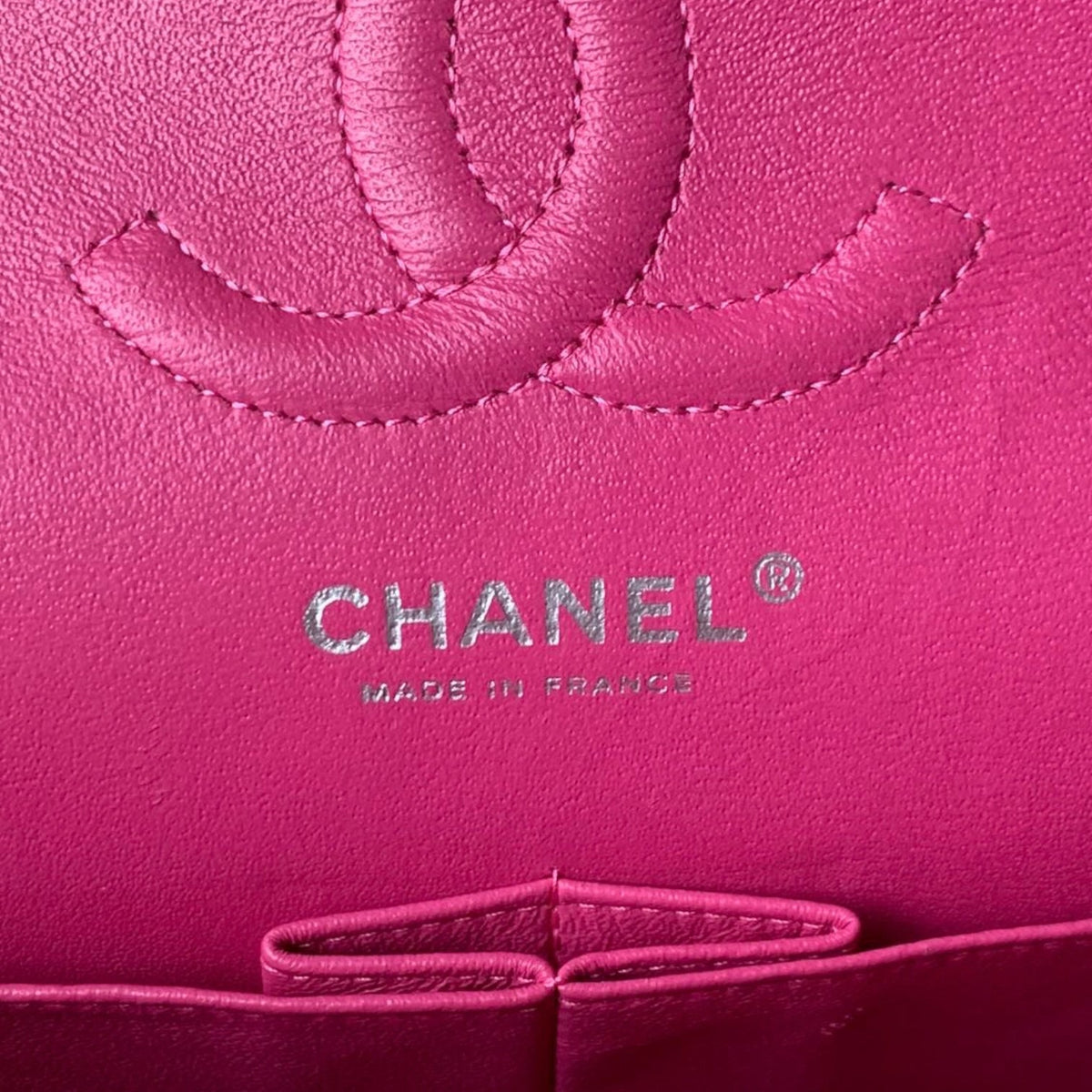 Classic Flap Medium Patent Pink SHW