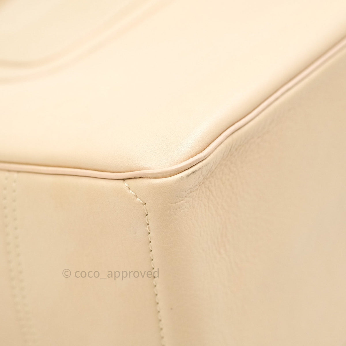 Céline Cream Boogie Handbag Vintage