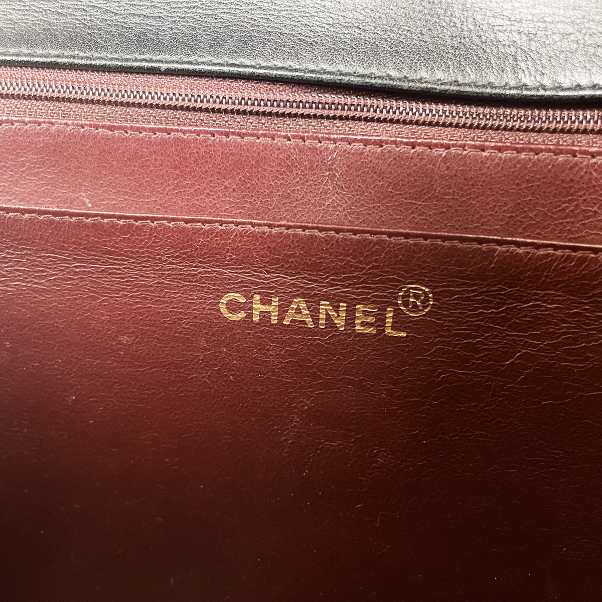 Jumbo XL Flap Lambskin Leather Black GHW