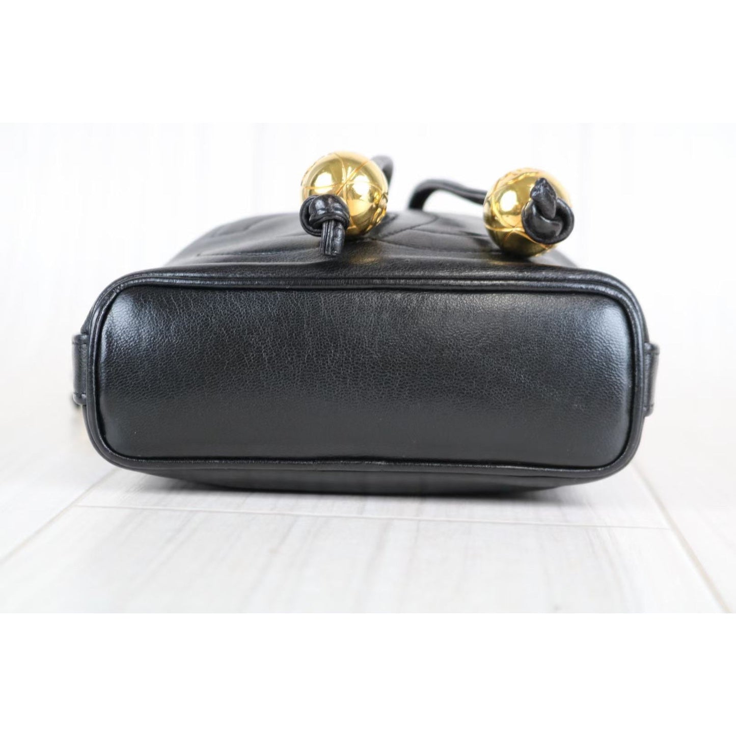 Rank A ｜ CHANEL Lambskin Drawstring Chain Shoulder｜ 062712