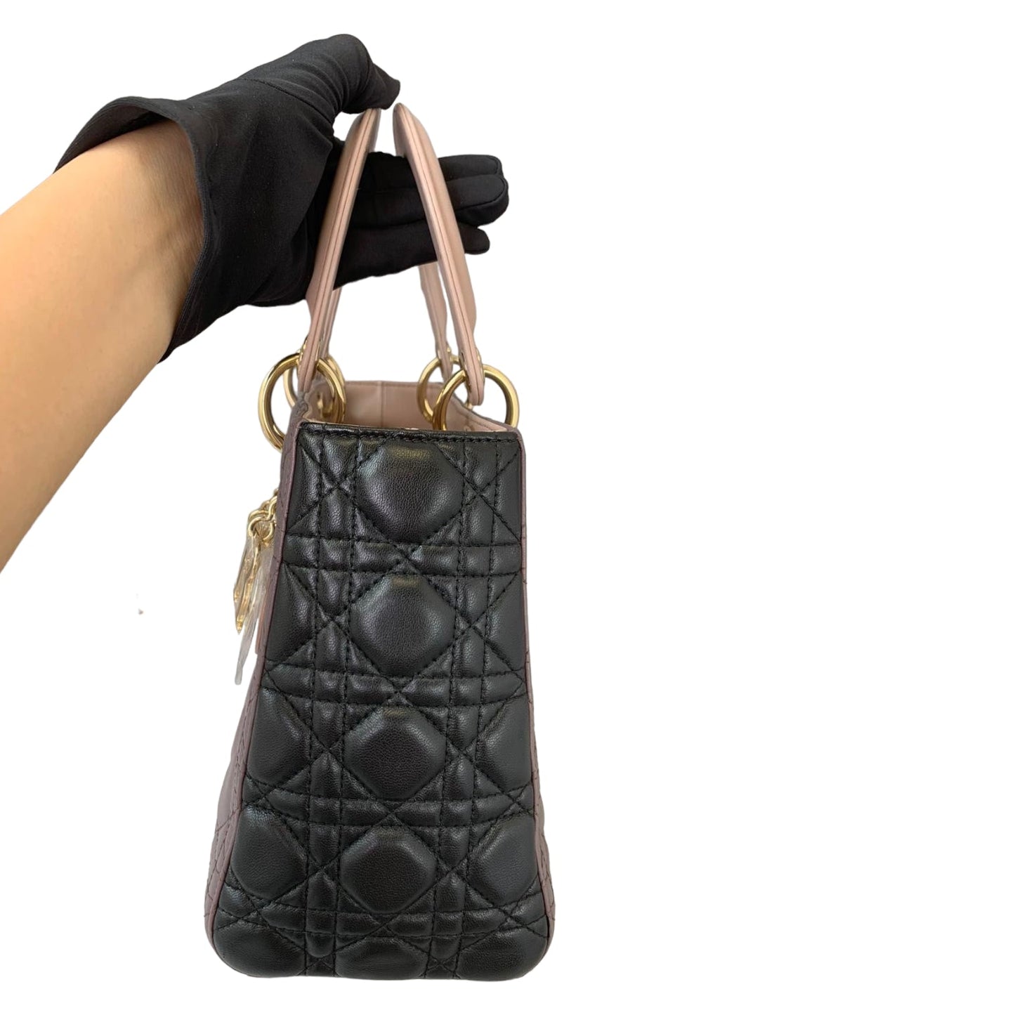 Lady Dior Medium Three Tone Colors GHW
