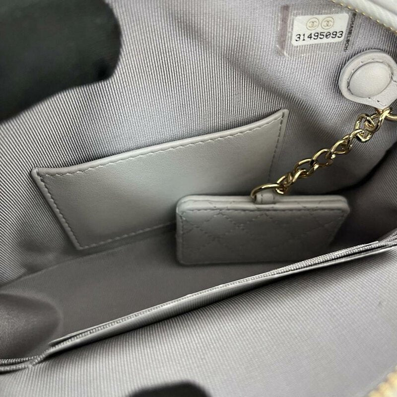 Camera Quilted Camera Case Grey GHW
