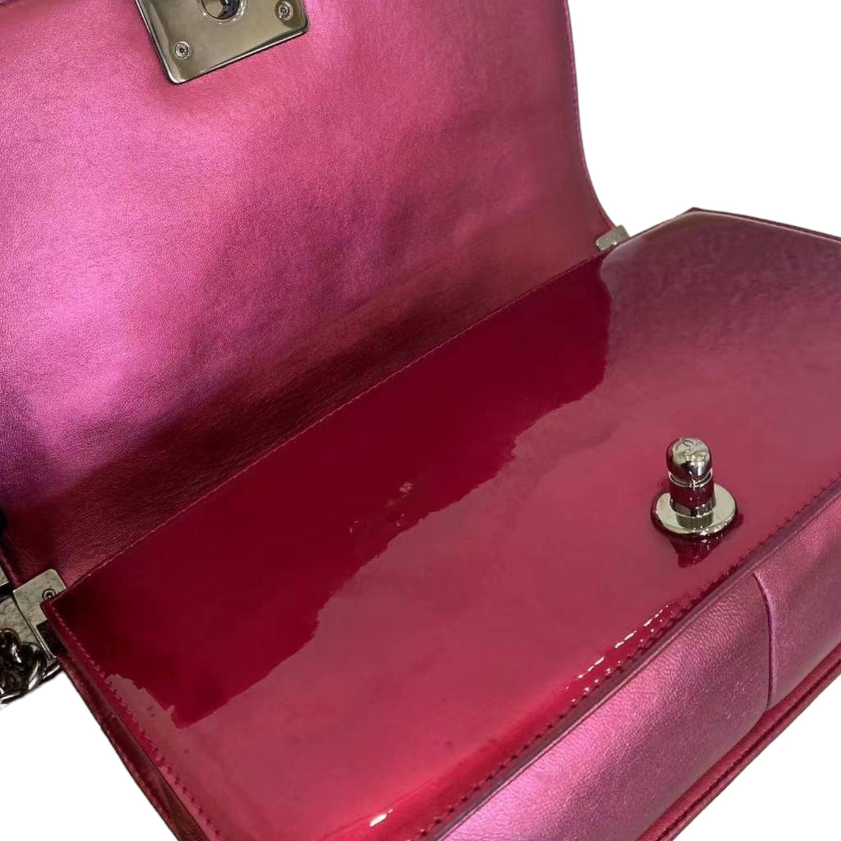 Old Medium Boy Patent Pink SHW