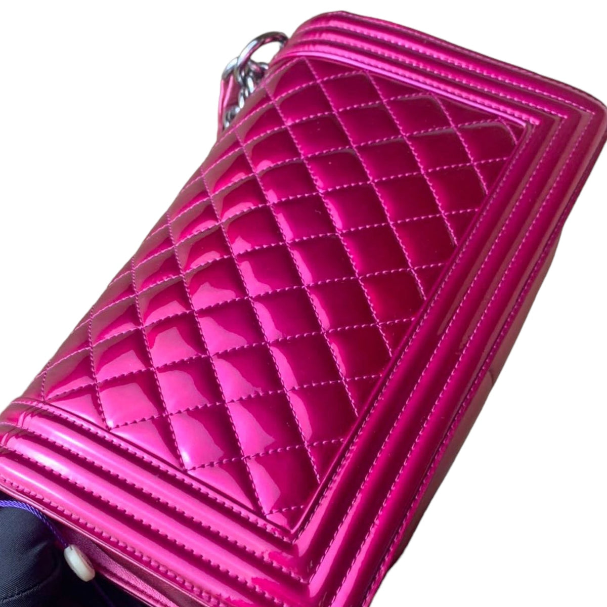 Old Medium Boy Patent Pink SHW