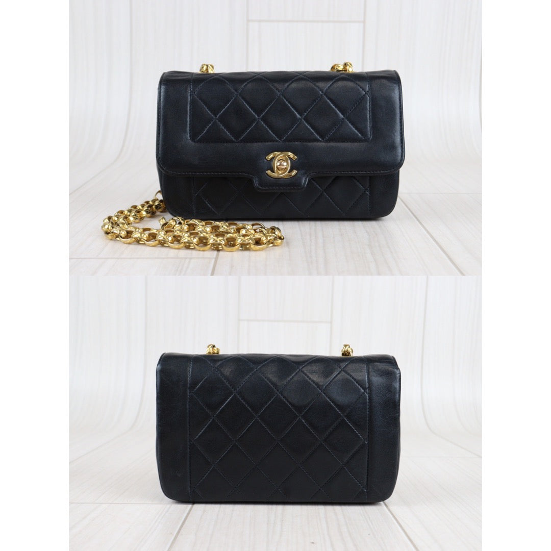 Rank AB ｜ CHANEL Matrass Lamb Leather Chain Shoulder Bag｜23042211