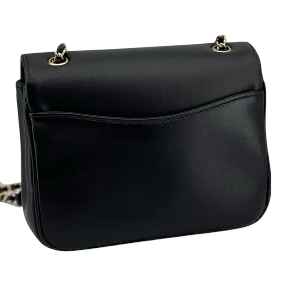 Mania Flap Lambskin GHW
