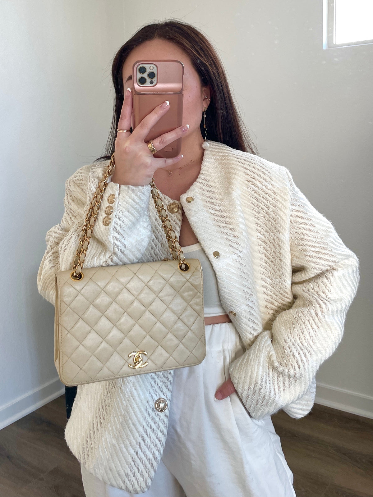 Chanel Medium Turnlock Full Flap Bag