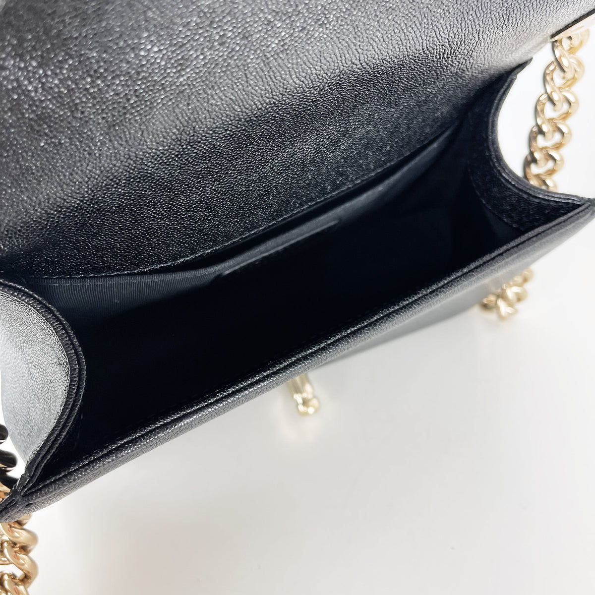 Small Le Boy Caviar Black GHW