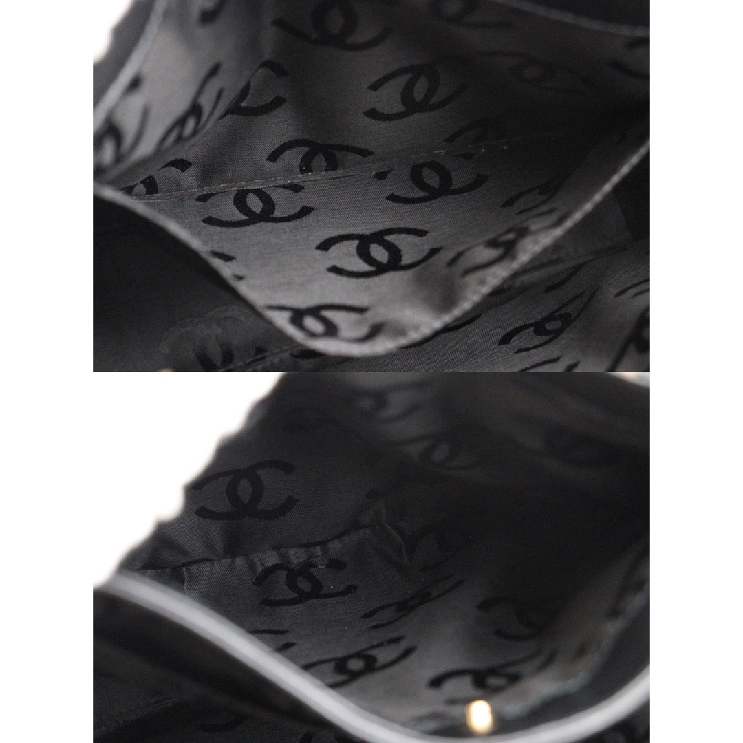 Rank A ｜Chanel Lamb Skin Wild Stitching Coco Mark Handbag ｜V23070708