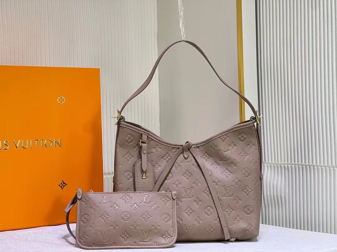 LB700 Leather Hobo Bag/11.4×4.7×9.5inch