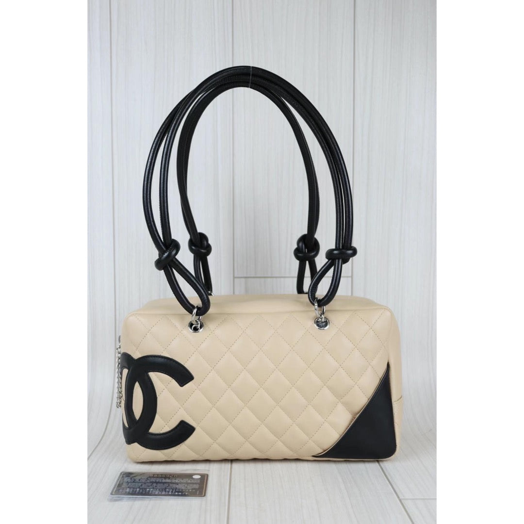 Rank A ｜ CHANEL Cambon Line Bowling bag ｜22110203