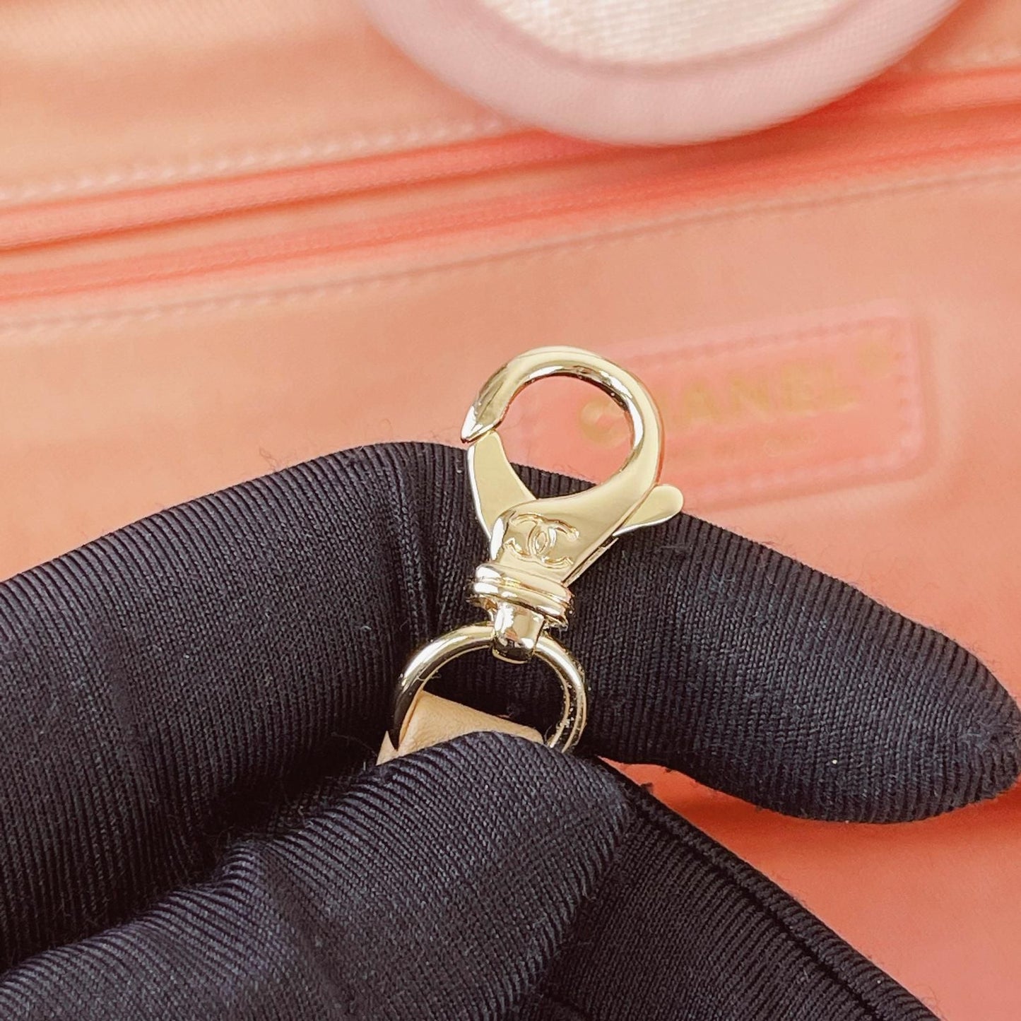 Medium Deauville Tote Mixed Fibers Pink SHW