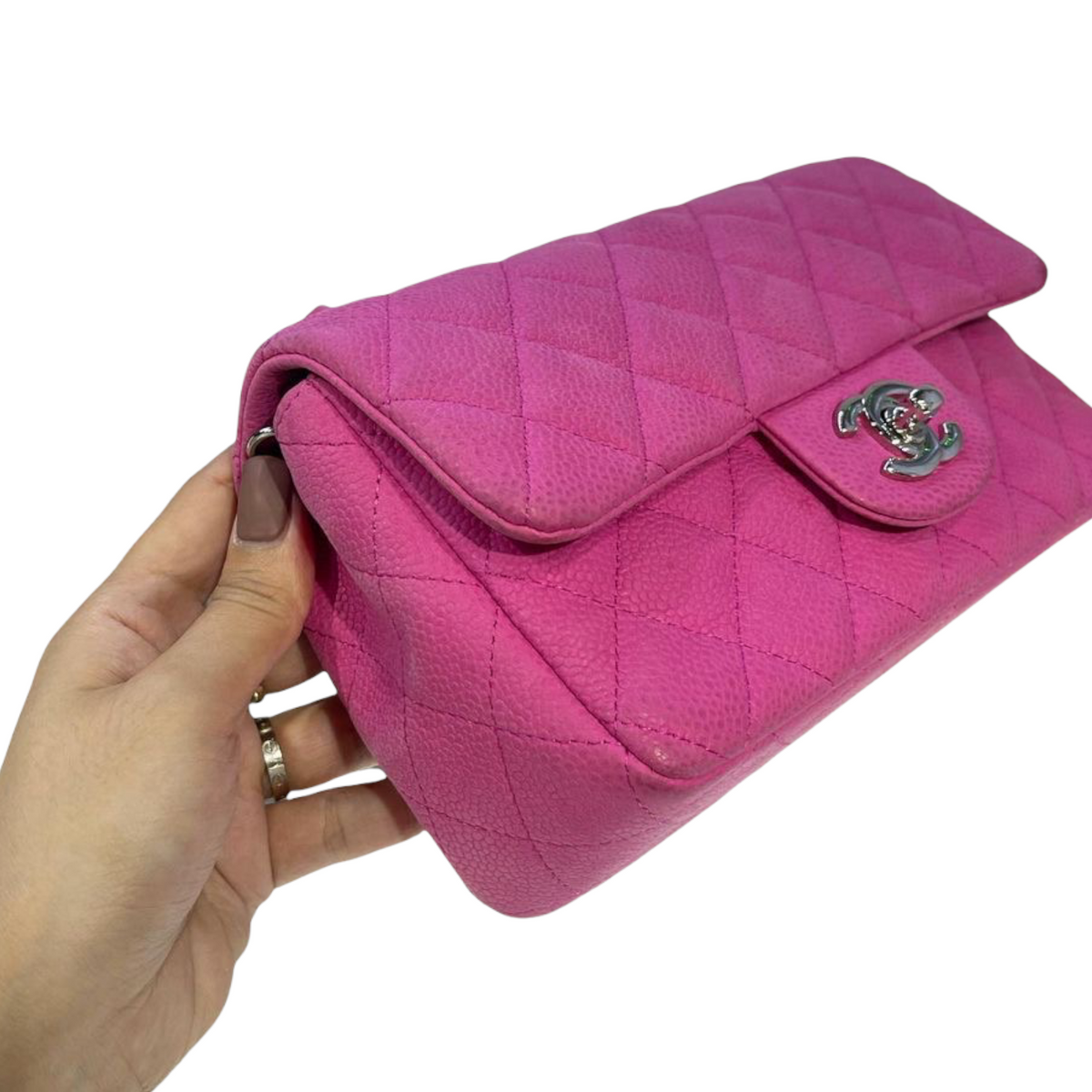 Rectangle Mini Matte Caviar Pink SHW