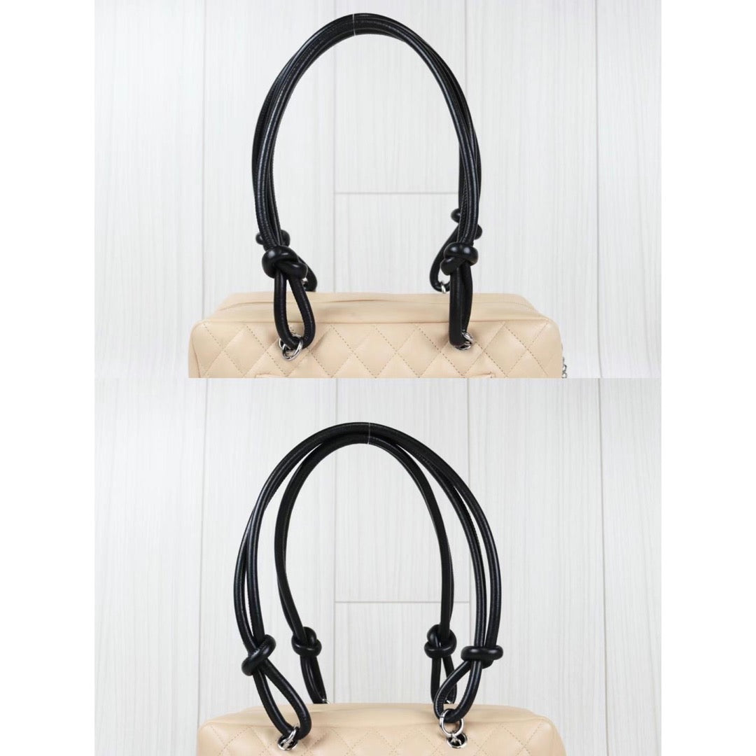 Rank A ｜ CHANEL Cambon Line Bowling bag ｜22110203