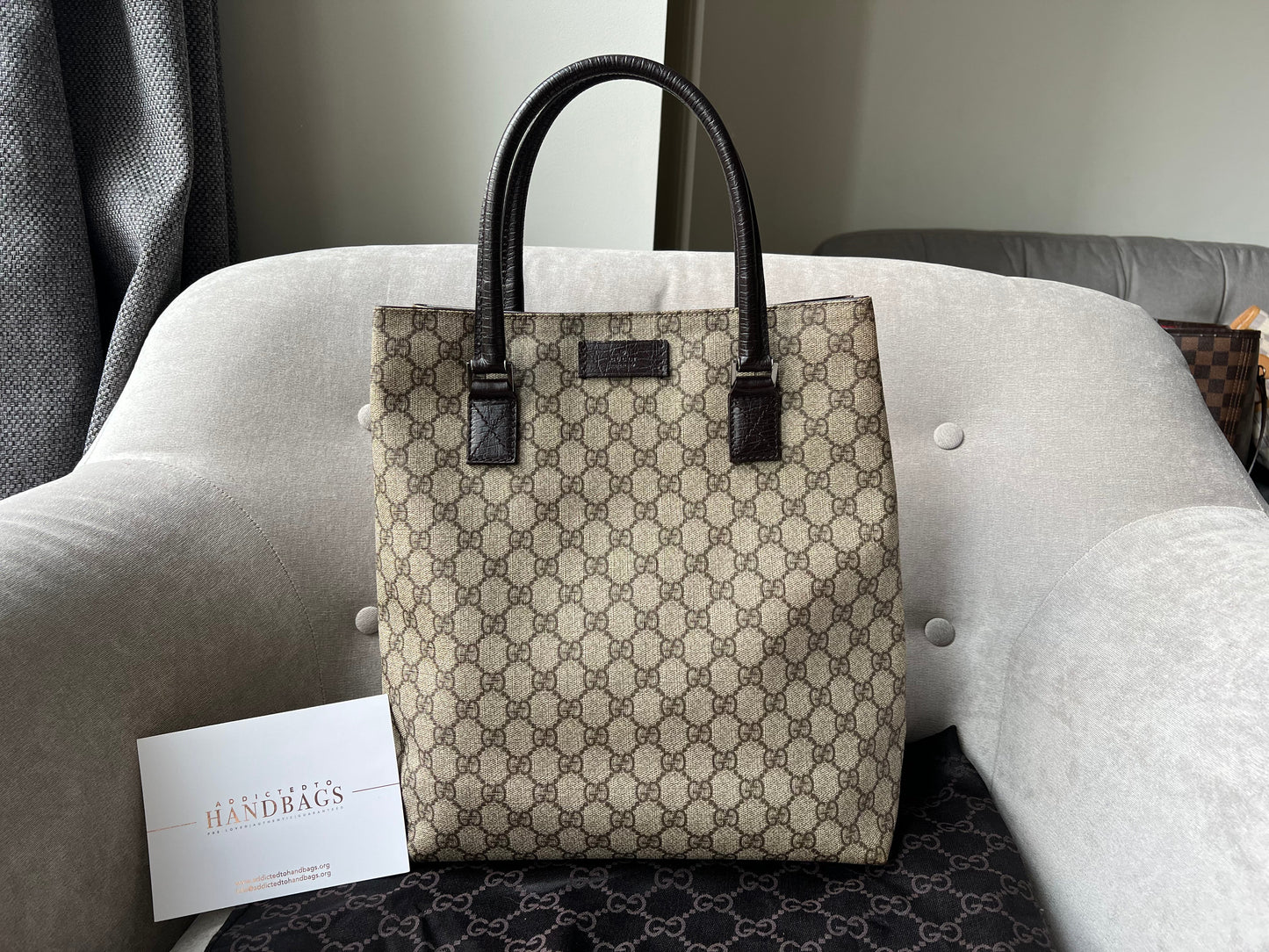 Gucci GG Monogram Canvas Tote Bag
