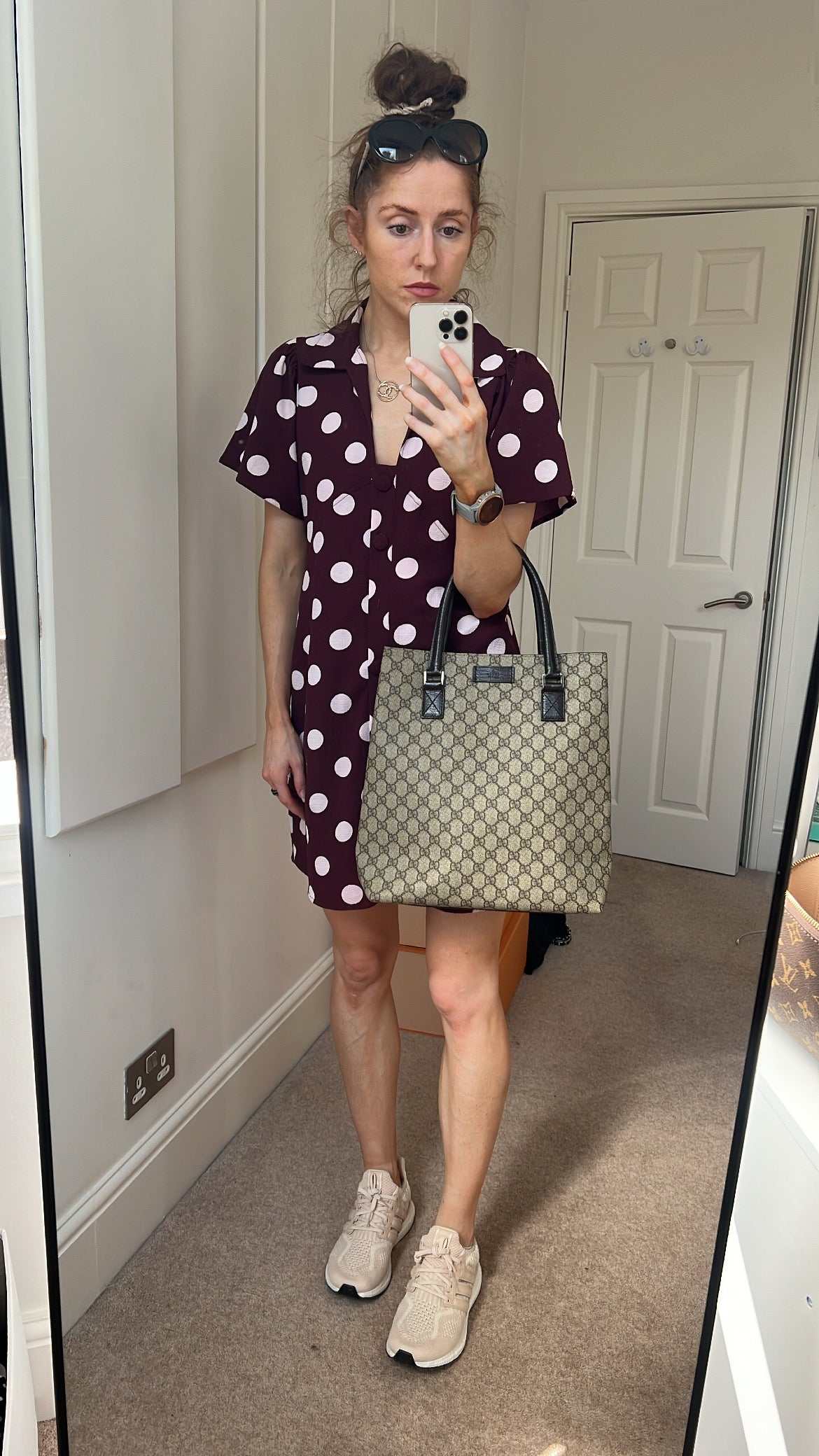 Gucci GG Monogram Canvas Tote Bag