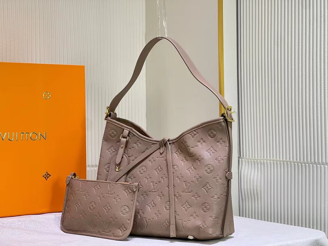 LB700 Leather Hobo Bag/11.4×4.7×9.5inch