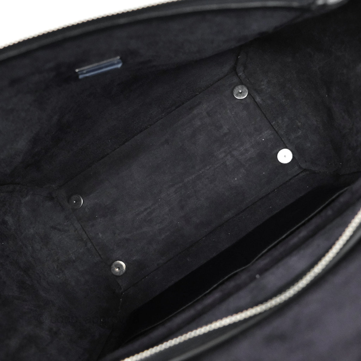 Celine Mini Belt Bag Dark Navy Grained Calfskin Silver Hardware