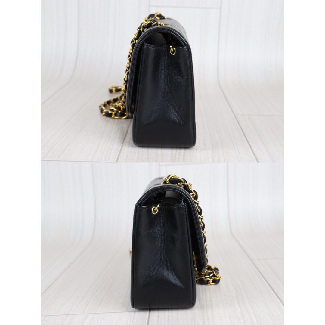 Rank A｜ CHANEL Matrasse Diana 22 Lamb Skin  Chain Bag ｜23052502