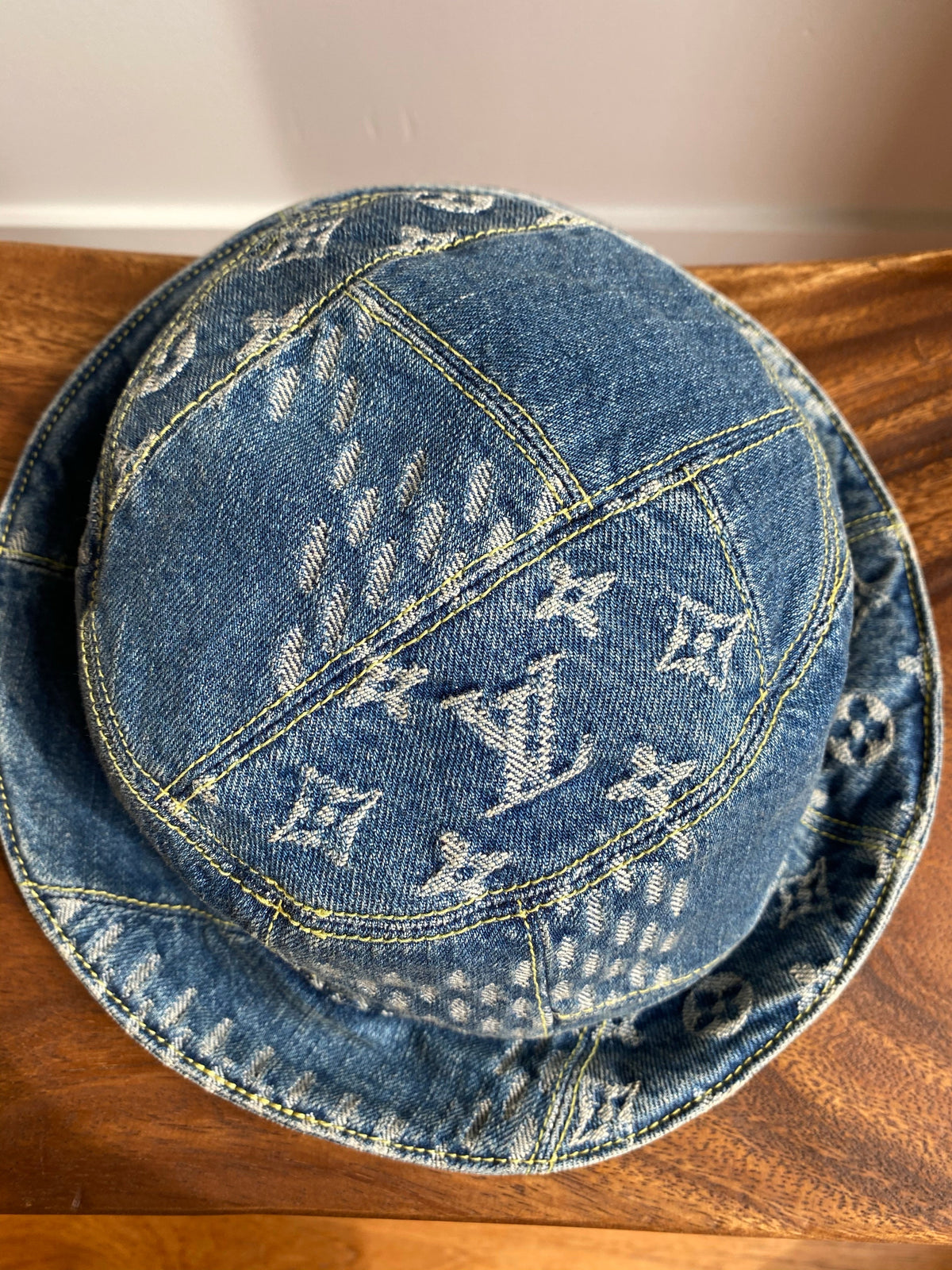 Louis Vuitton | Nigo Damier Giant Wave Monogram Sun Hat | MP2733