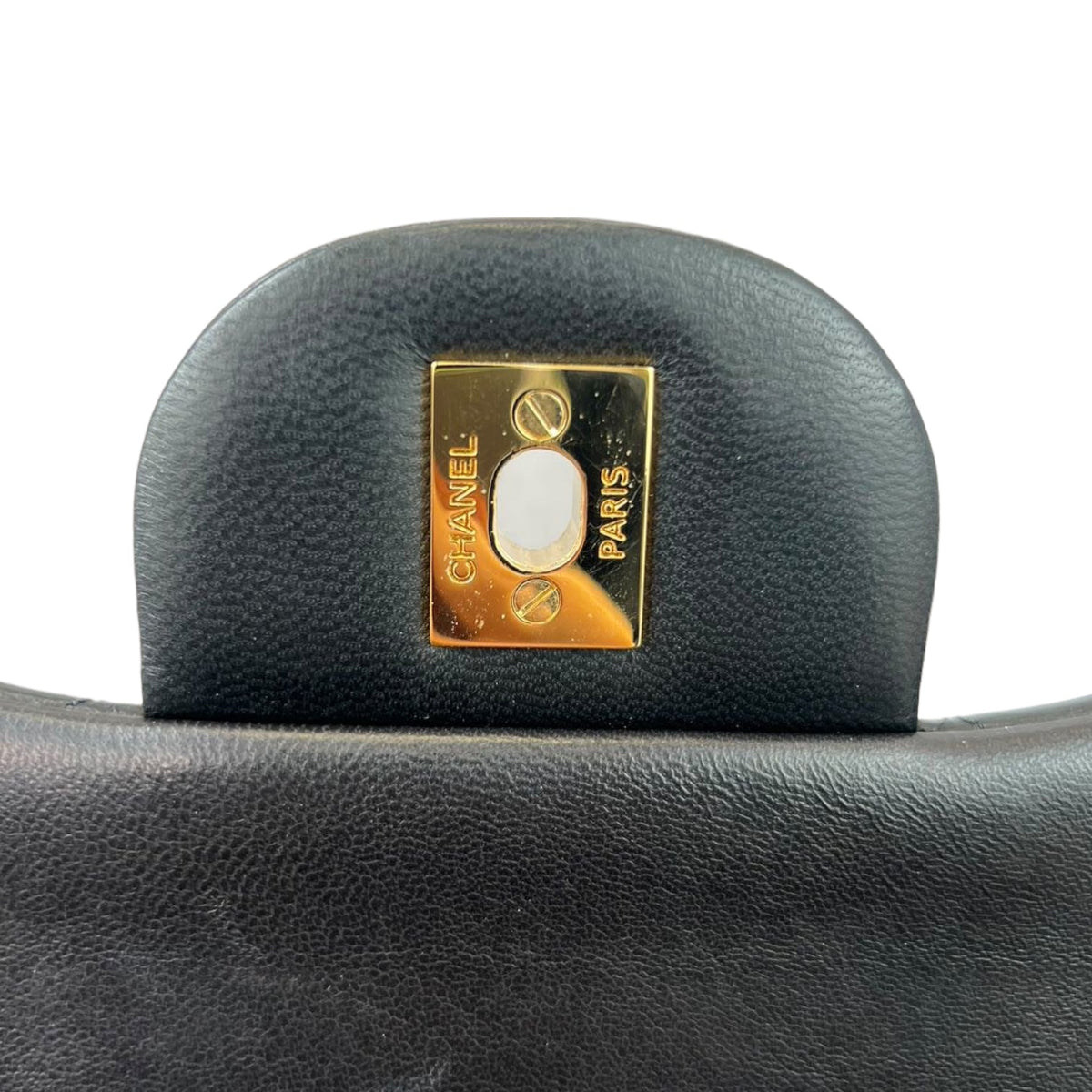 Classic Double Flap Jumbo Lambskin Black GHW