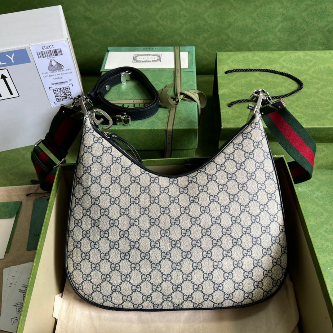 Gucci Attache Large Shoulder Bag