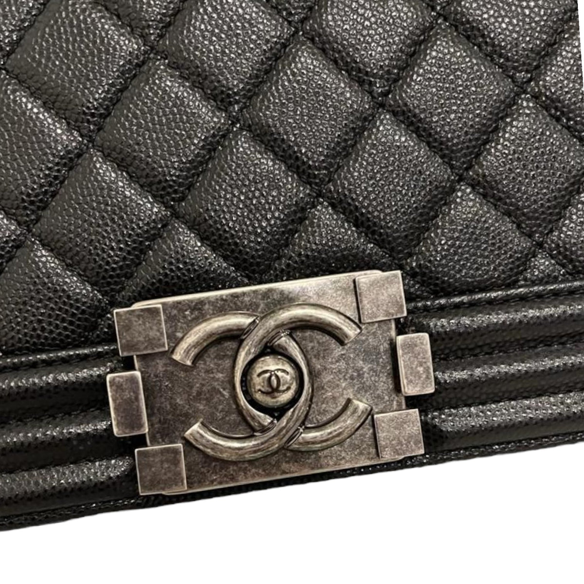 Boy Old Medium Caviar Black RHW