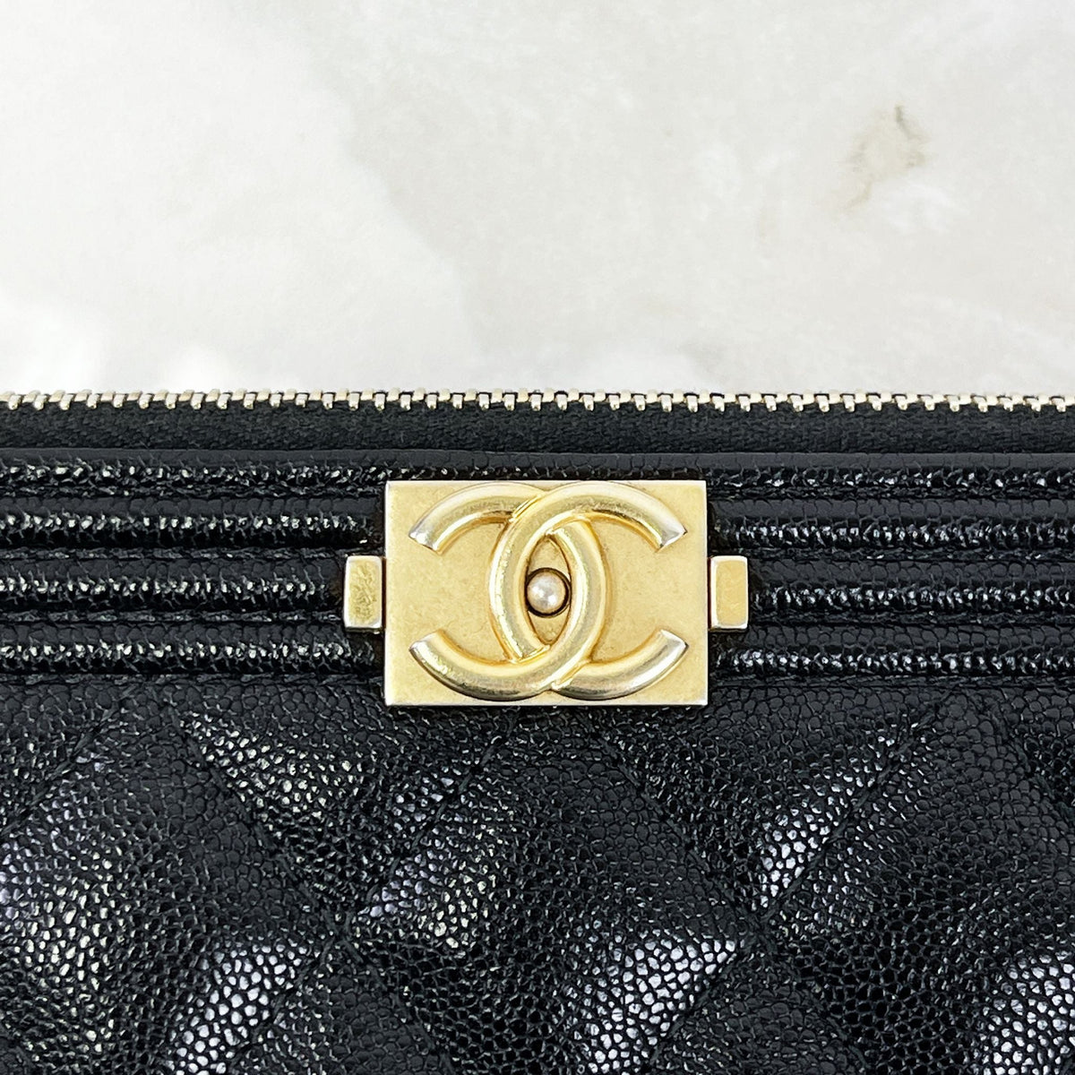 Double Zip WOC Boy Black GHW
