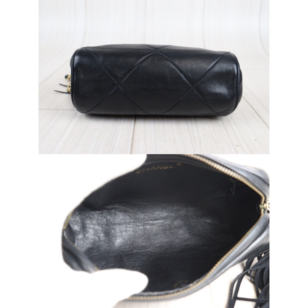 Rank AB ｜ CHANEL Matrasse Lamb leather Shoulder Bag ｜V23061014