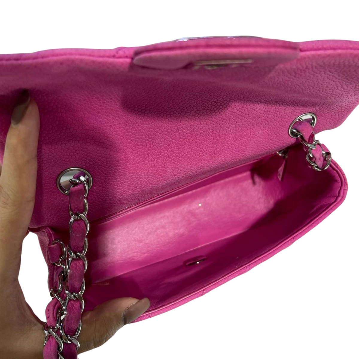 Rectangle Mini Matte Caviar Pink SHW