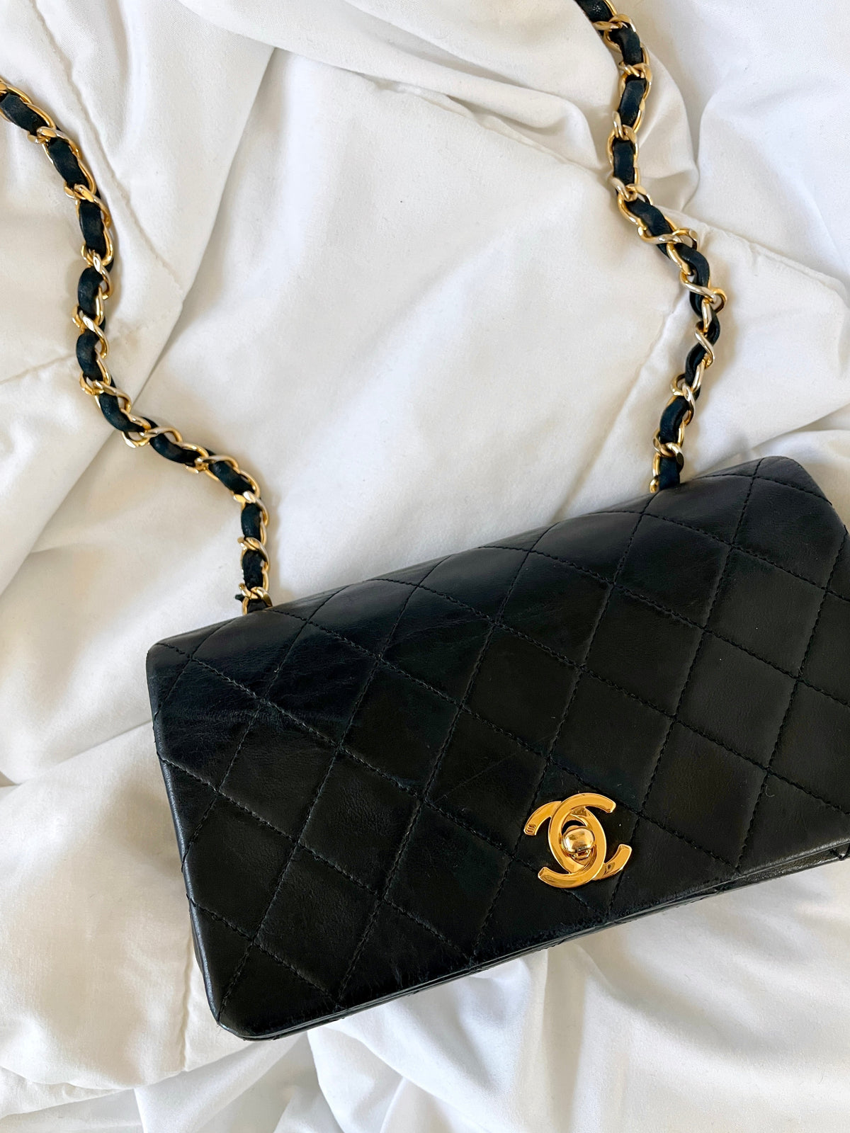 Chanel Mini Lambskin Full Flap