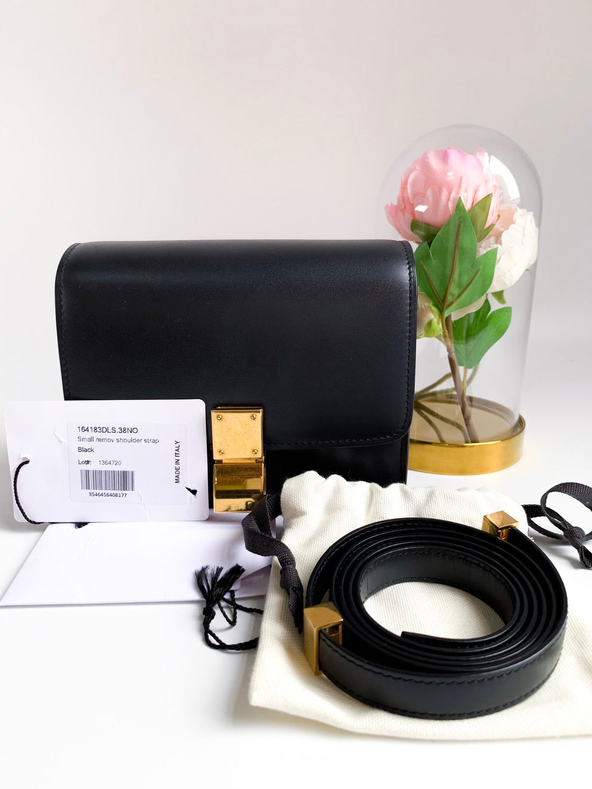Celine Small Black Calfskin Box Bag⁣ ⁣⁣⁣⁣⁣⁣⁣⁣⁣⁣
