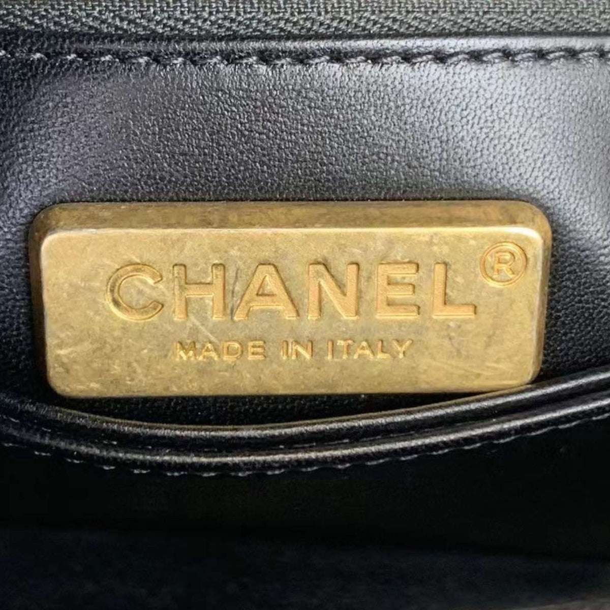 Python Coco Handle Small Flap Black GHW