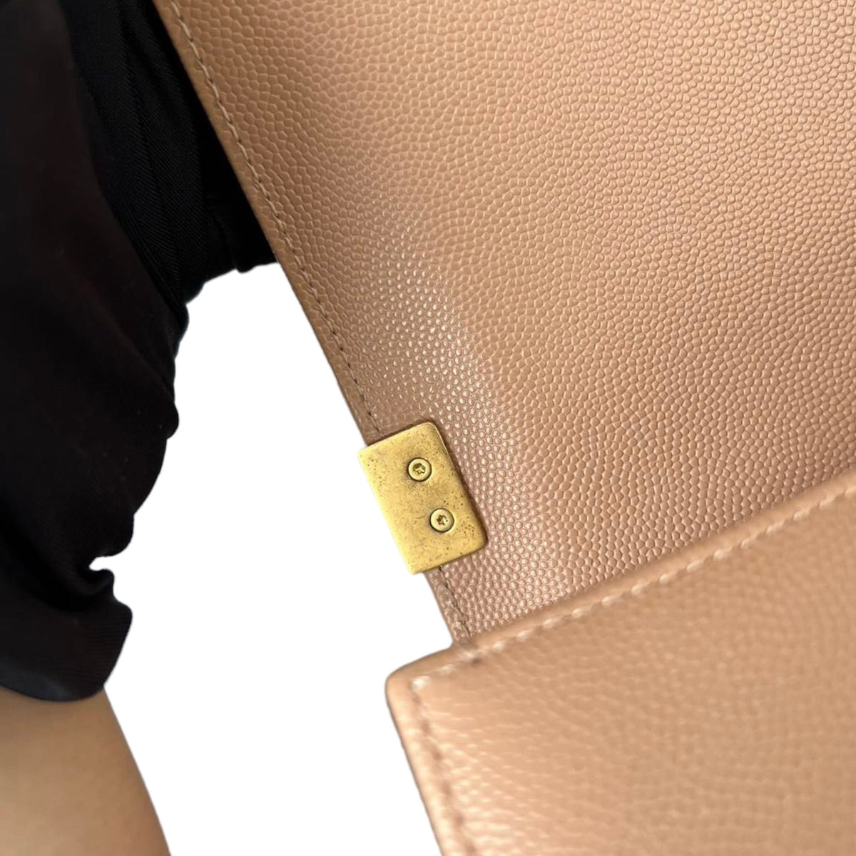 Caviar Boy Old Medium Beige GHW