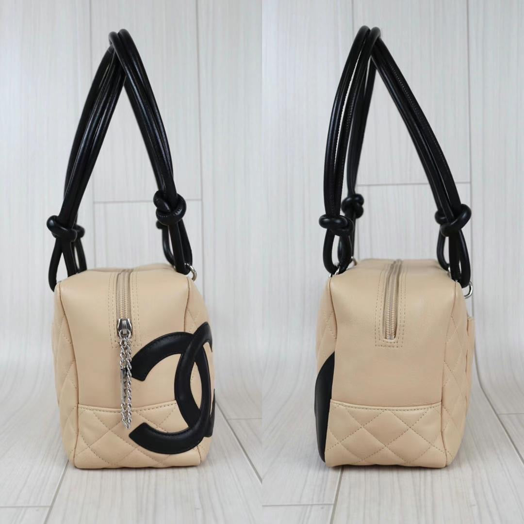 Rank A ｜ CHANEL Cambon Line Bowling bag ｜22110203