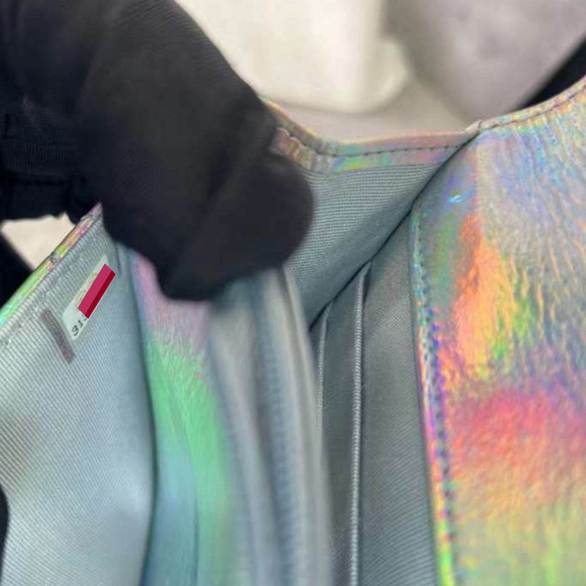 WOC Iridescent Holographic Silver SHW