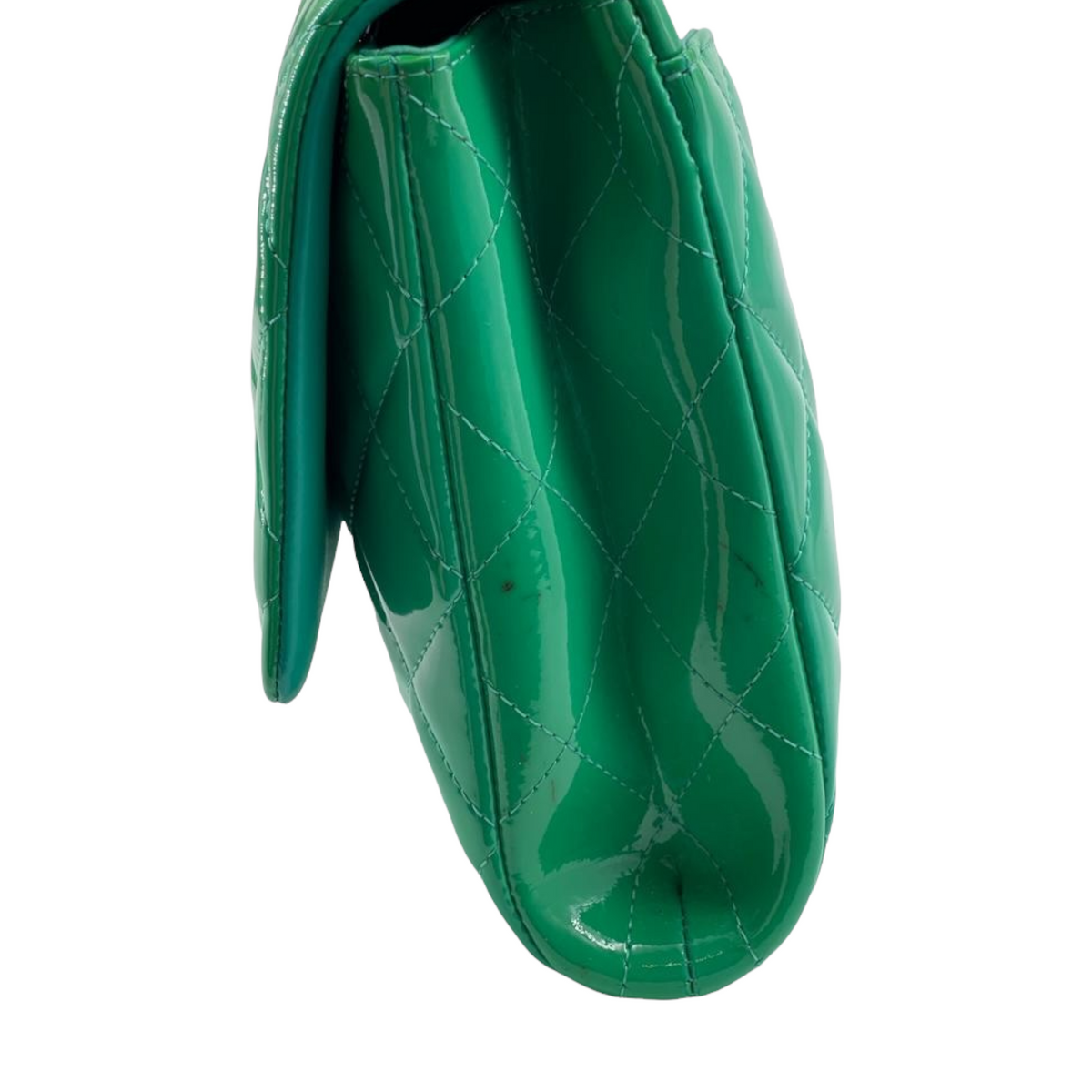 Timeless Clutch Patent Green SHW