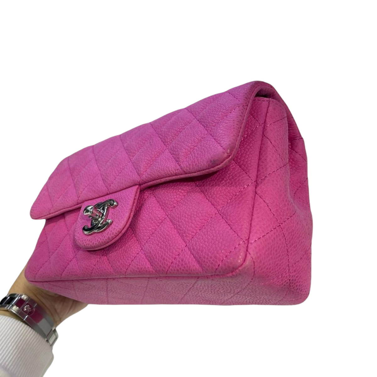 Rectangle Mini Matte Caviar Pink SHW