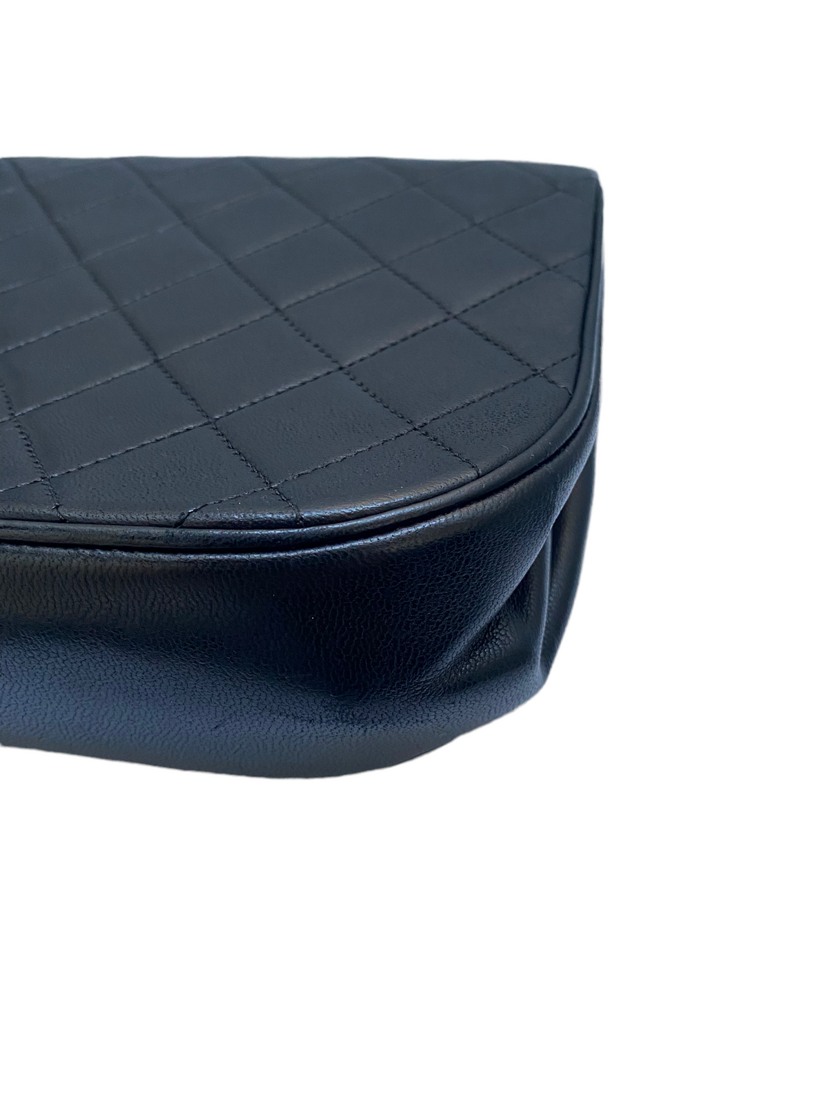 Chanel vintage black quilted flap Bag