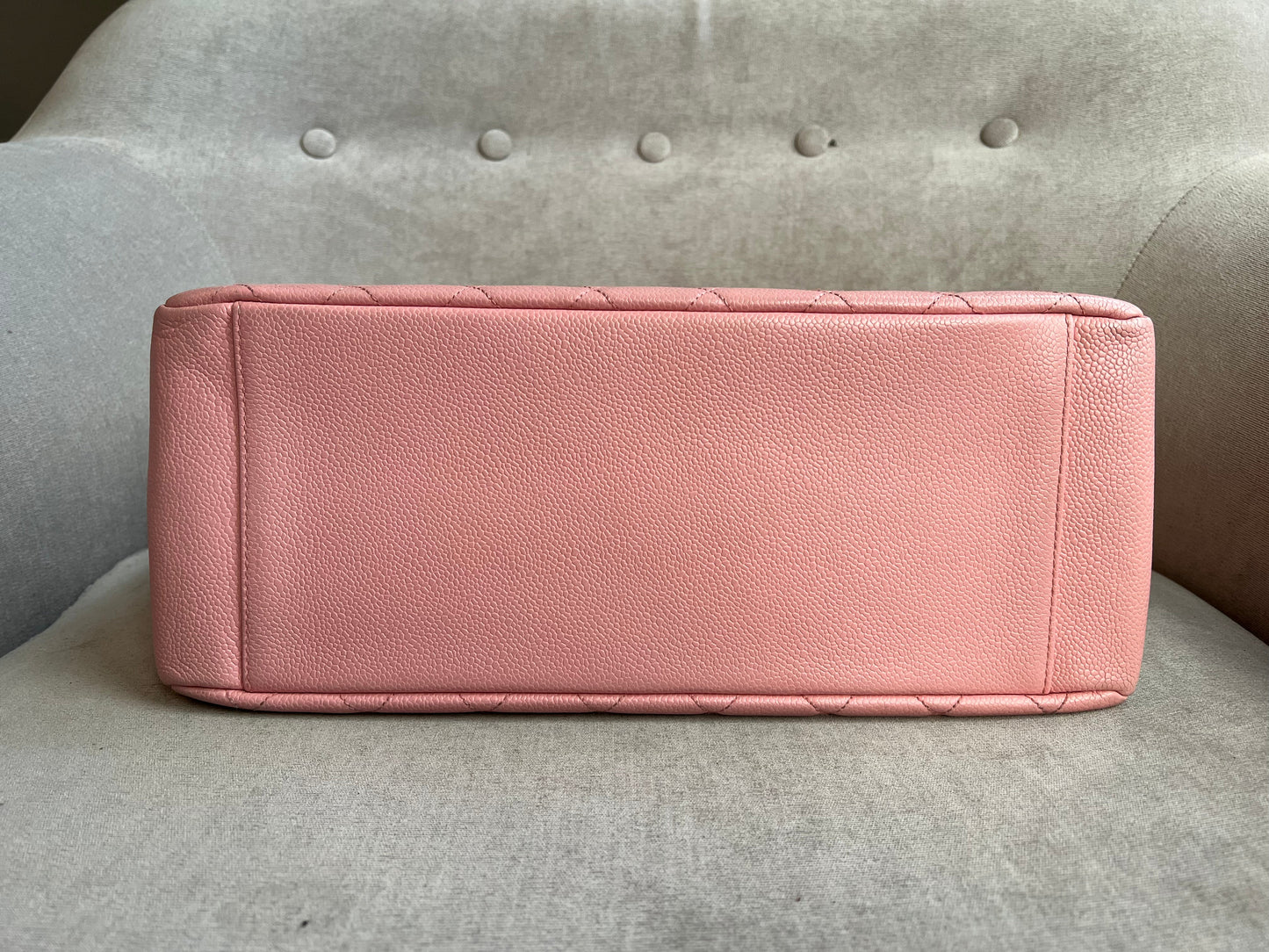 Chanel Pink Caviar Grand Shopper Tote