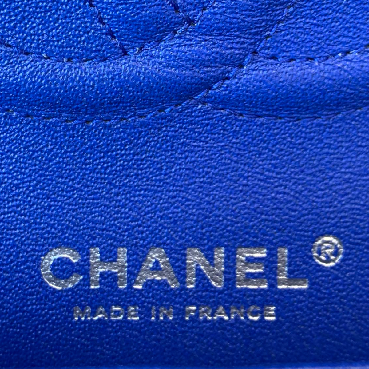 Classic Flap Medium Lambskin Blue SHW