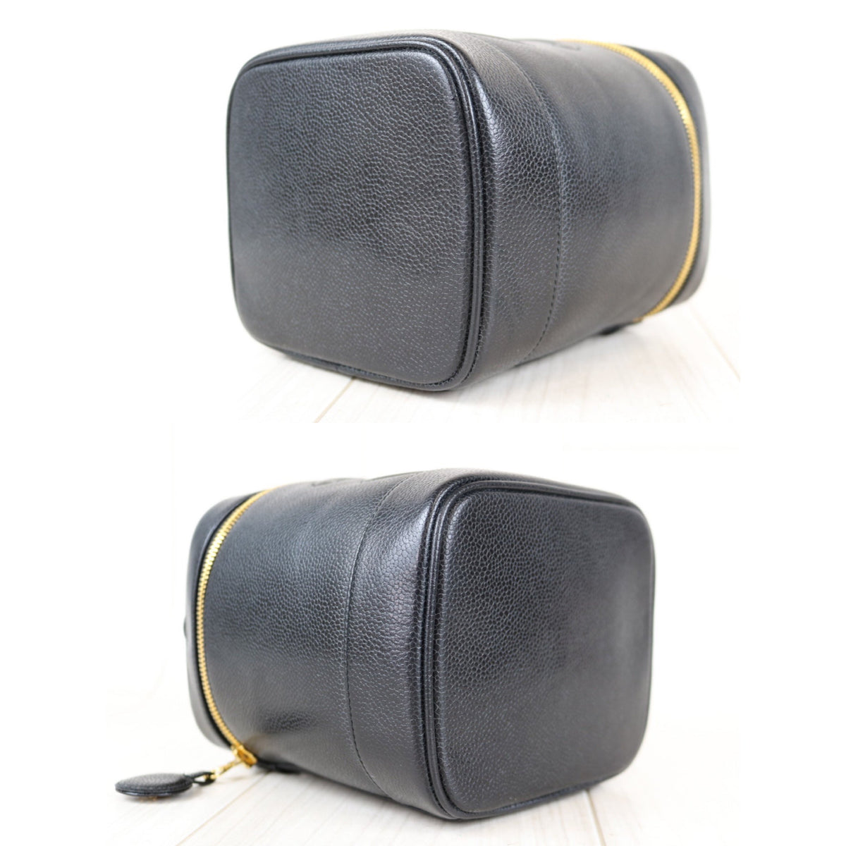 Rank A ｜ CHANEL Caviar Skin Vanity Handbag ｜021708