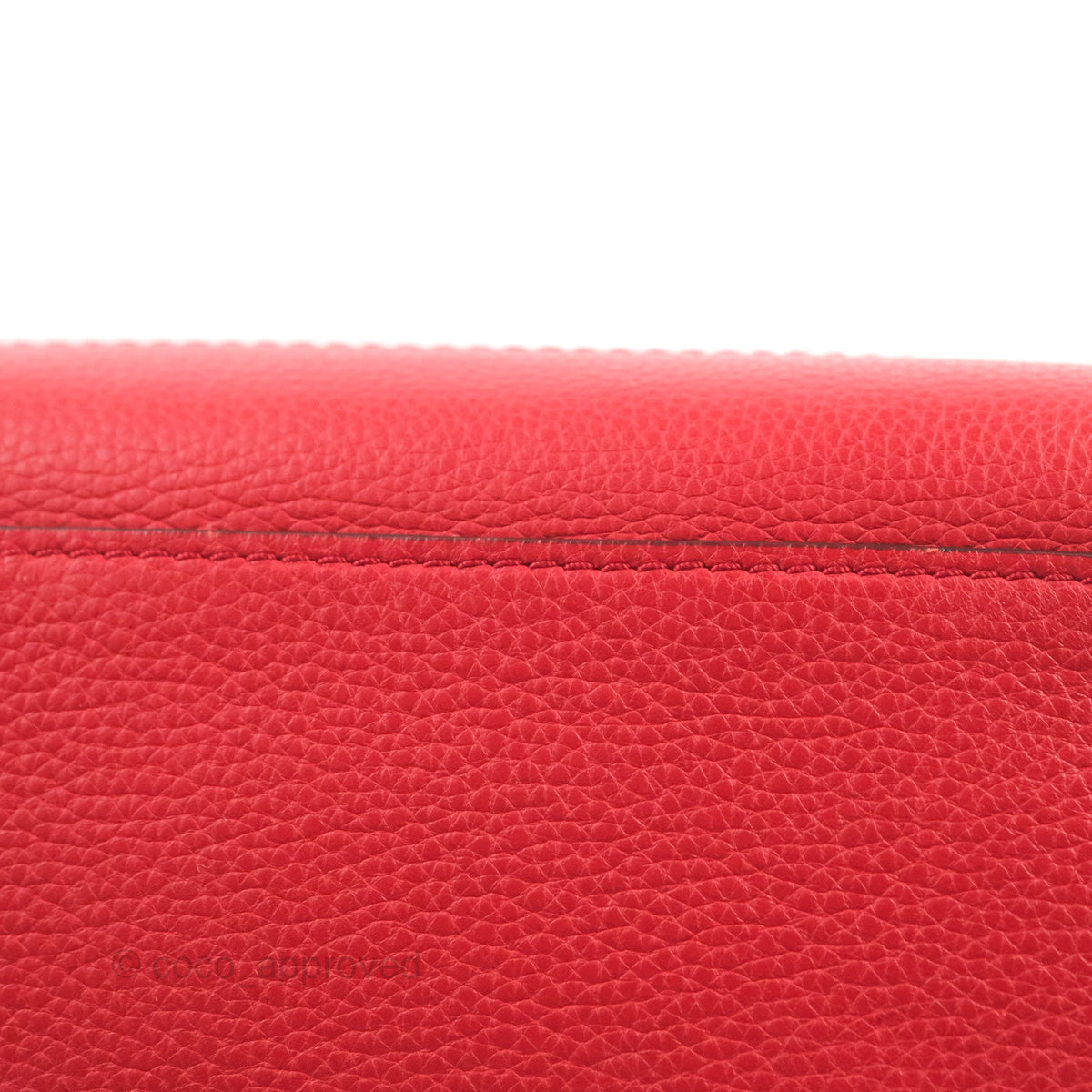 Celine Mini Luggage Bag Red Calfskin