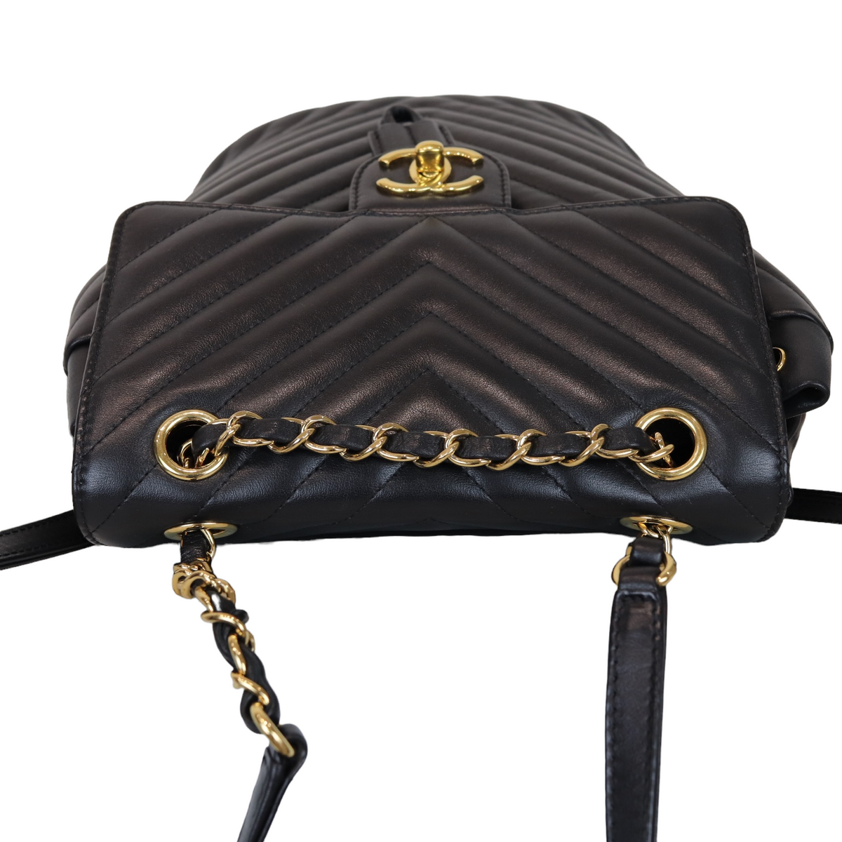 Small Chevron Urban Spirit Black GHW