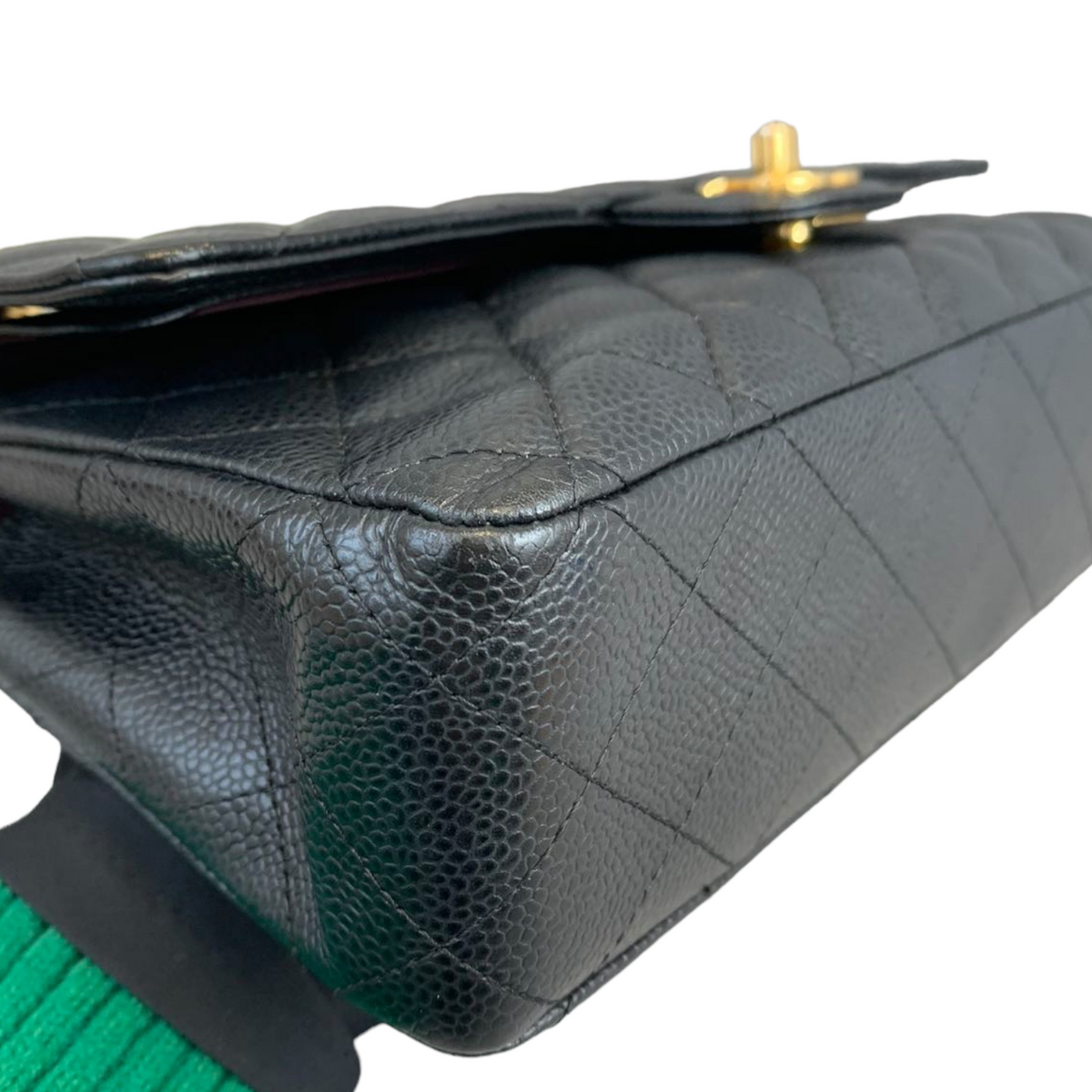 Classic Flap Caviar Medium Black GHW