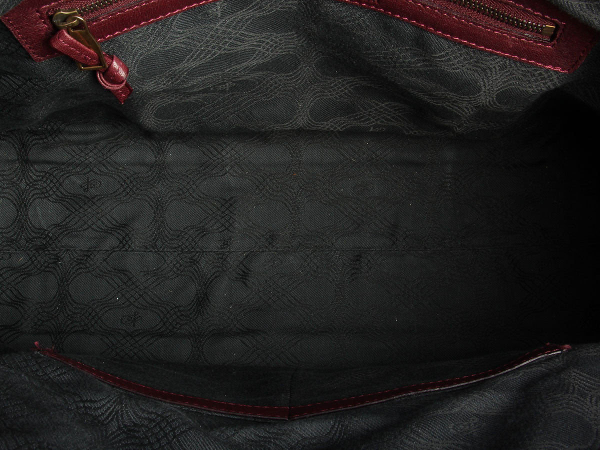 Proenza Schouler Small Burgundy Keepall