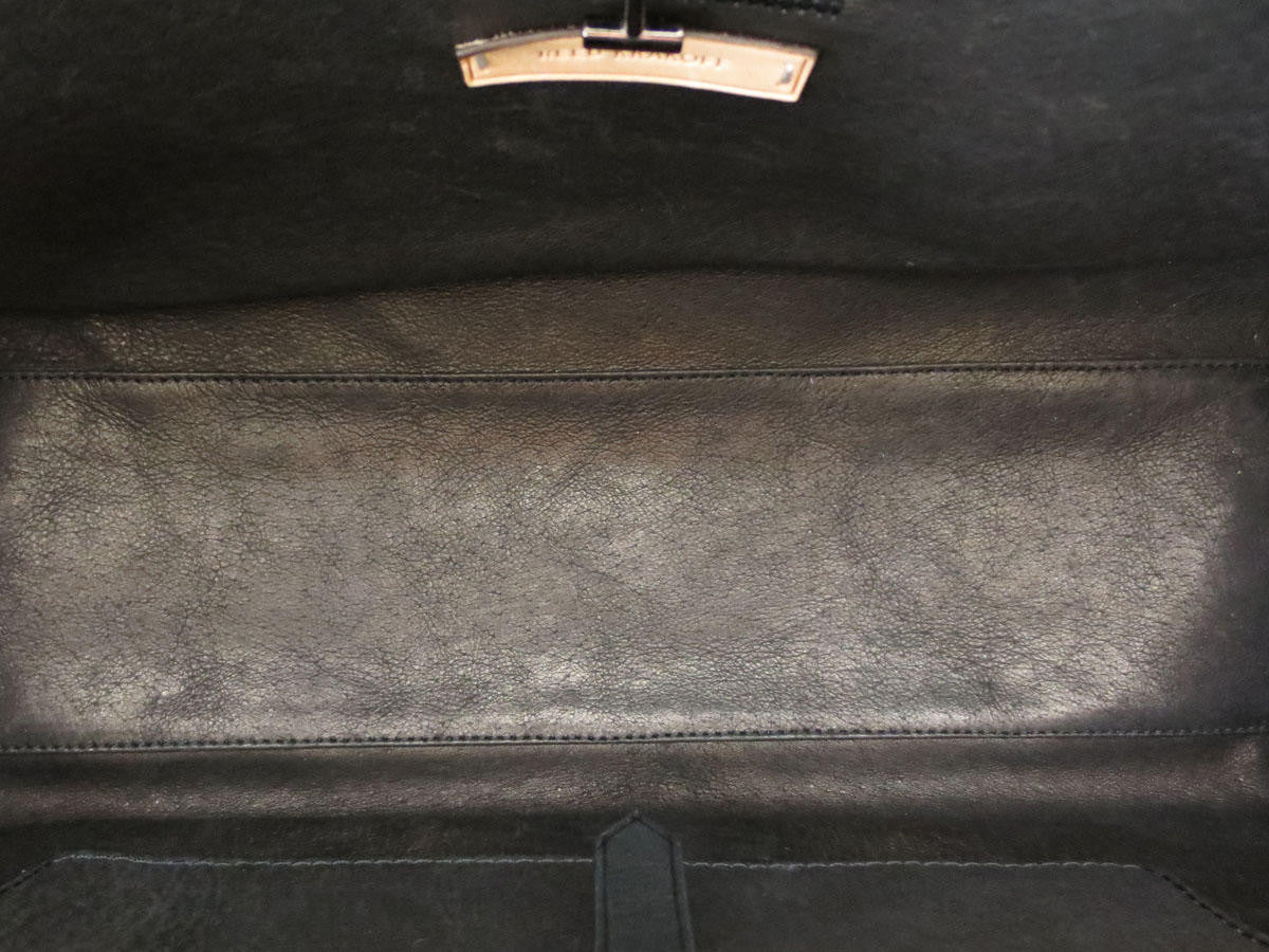 Reed Krakoff  Black Leather and Python 210 Tote 1