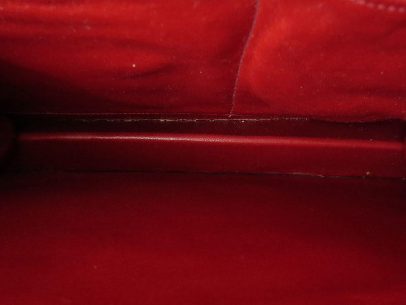 Judith Leiber Red Alligator Bag